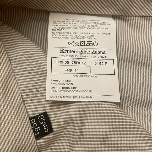 Ermenegildo Zegna Transeasonal Pant - Picture 4 of 14